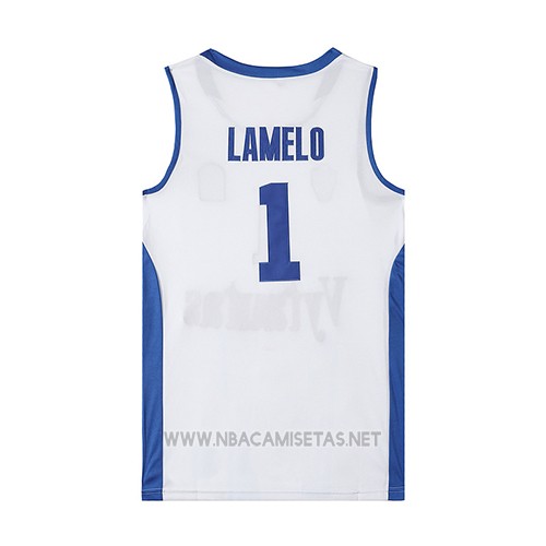 Camiseta Vytautas Lamelo Ball NO 1 Blanco